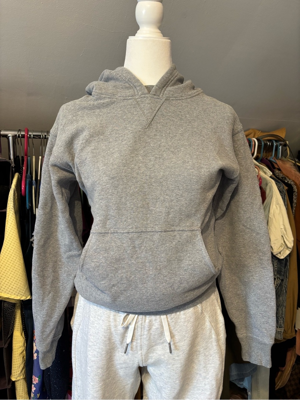 Lululemon Gray Pullover Hoodie